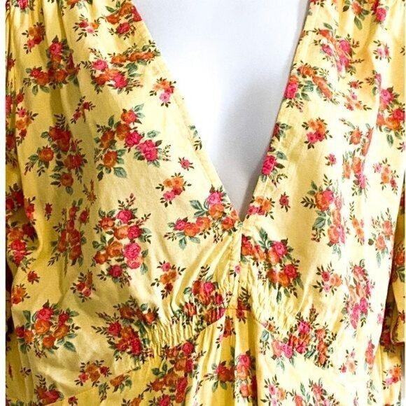 New Faithfull‎ the Brand Dress Tonia Mini Dress, SIZE US 8, Yellow - Picture 7 of 13